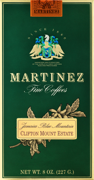 Clifton Mount Estate Jamaica Blue Mountain Coffee