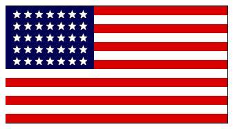The 35 Star Flag of the Union