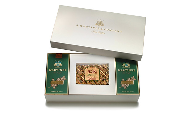 Coffee Gift Box with Pecans