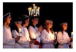 Lucia Celebration in Sweden