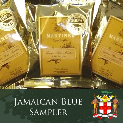 Jamaica Blue Mountain Coffee Sampler