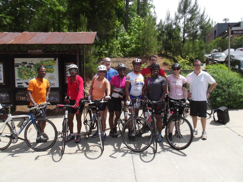 Cycling in Serenbe!